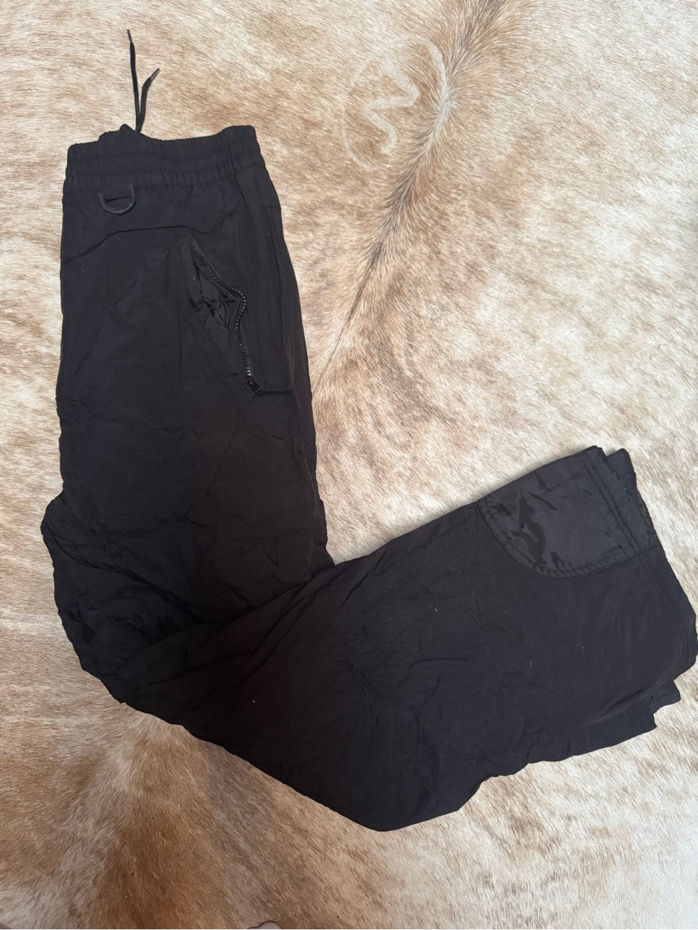 Men's Black Snowboarding Pants